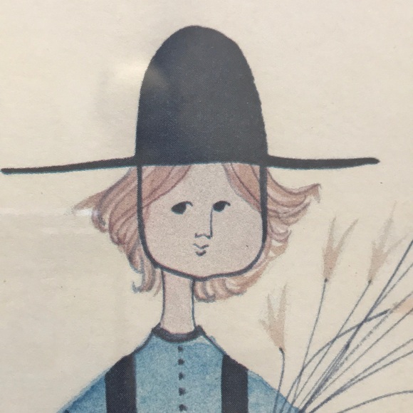 Set of Vintage Bohemian Couple Drawings Artwork - Picture 9 of 16